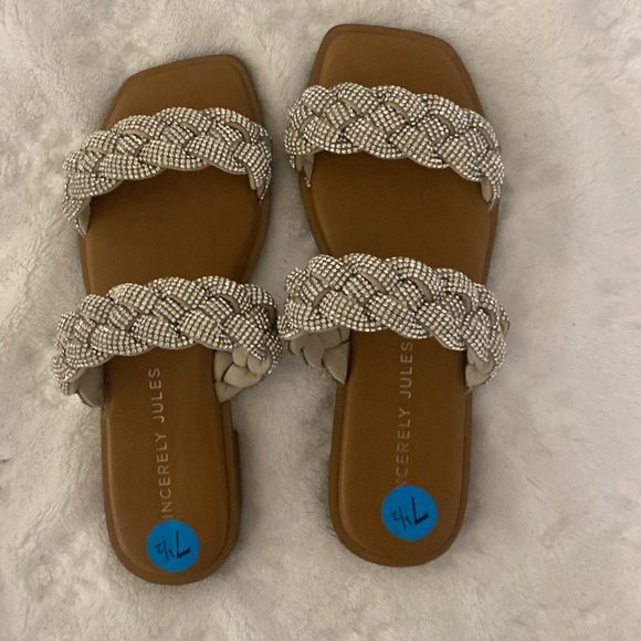 Sandals, brand-new size 7 1/2 not used - Picture 3 of 6